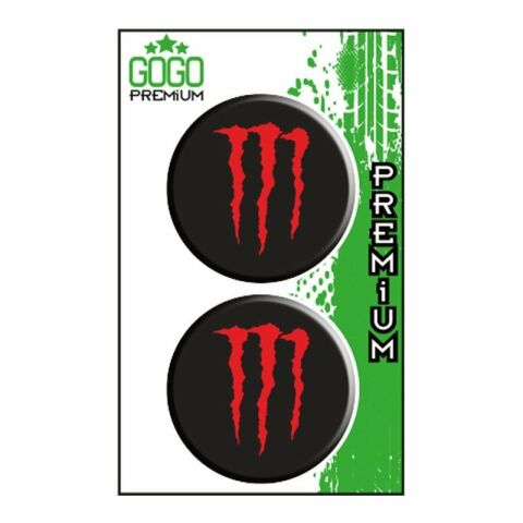 MONSTER 2 (5X5 cm) İKİLİ DAMLA ETİKET