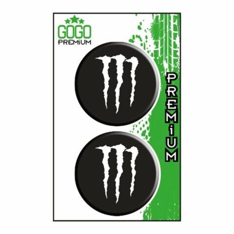 MONSTER 4 (2.4X2.4 cm) ÜÇLÜ DAMLA ETİKET