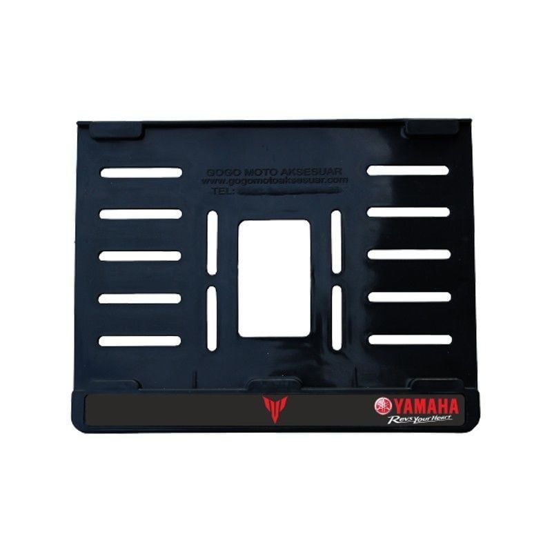 YAMAHA MT UYUMLU 1 PLASTİK (15x24 cm) KIRILMAZ PLAKALIK