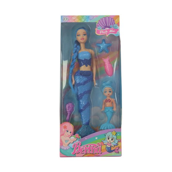 14 INCH BIG MERMAID + 5.5 INCH LITTLE MERMAID