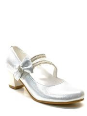 1947 Kız Çocuk Sedef Taşlı Topuklu Abiye Ayakkabı SEDEF - 36