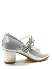 1947 Kız Çocuk Sedef Taşlı Topuklu Abiye Ayakkabı SEDEF - 36