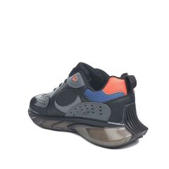 2045 Erkek Sneaker Siyah/Turuncu - 43