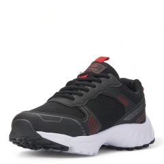 1501 Genç Rahat Sneaker Siyah/Kırmızı - 40