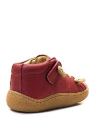 2944 Ortopedik Bebek Deri Ayakkabı Kırmızı - 23