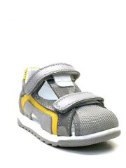 890 Erkek Bebek Deri Ayakkabı GRİ - 24