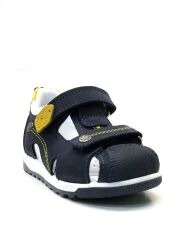 898 Erkek Bebek Deri Ayakkabı Lacivert - 25