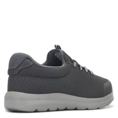 085 Hafif Kadın Memory Foam Taban Bağcıksız Sneaker Siyah/Gri - 40