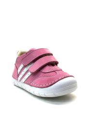 1442 Bebek İlk Adım Ayakkabı Fuşya/Beyaz - 22