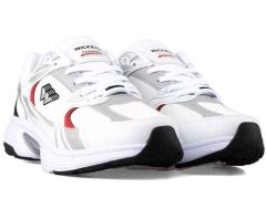 2590 Genç Rahat Sneaker Beyaz/Siyah/Kırmızı - 36