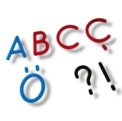 Hareketli Alfabe (Büyük) / Movable Alphabet (uppercase)
