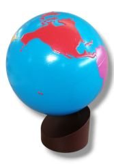 Renkli Dünya Küresi / Painted Globe