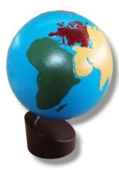 Renkli Dünya Küresi / Painted Globe