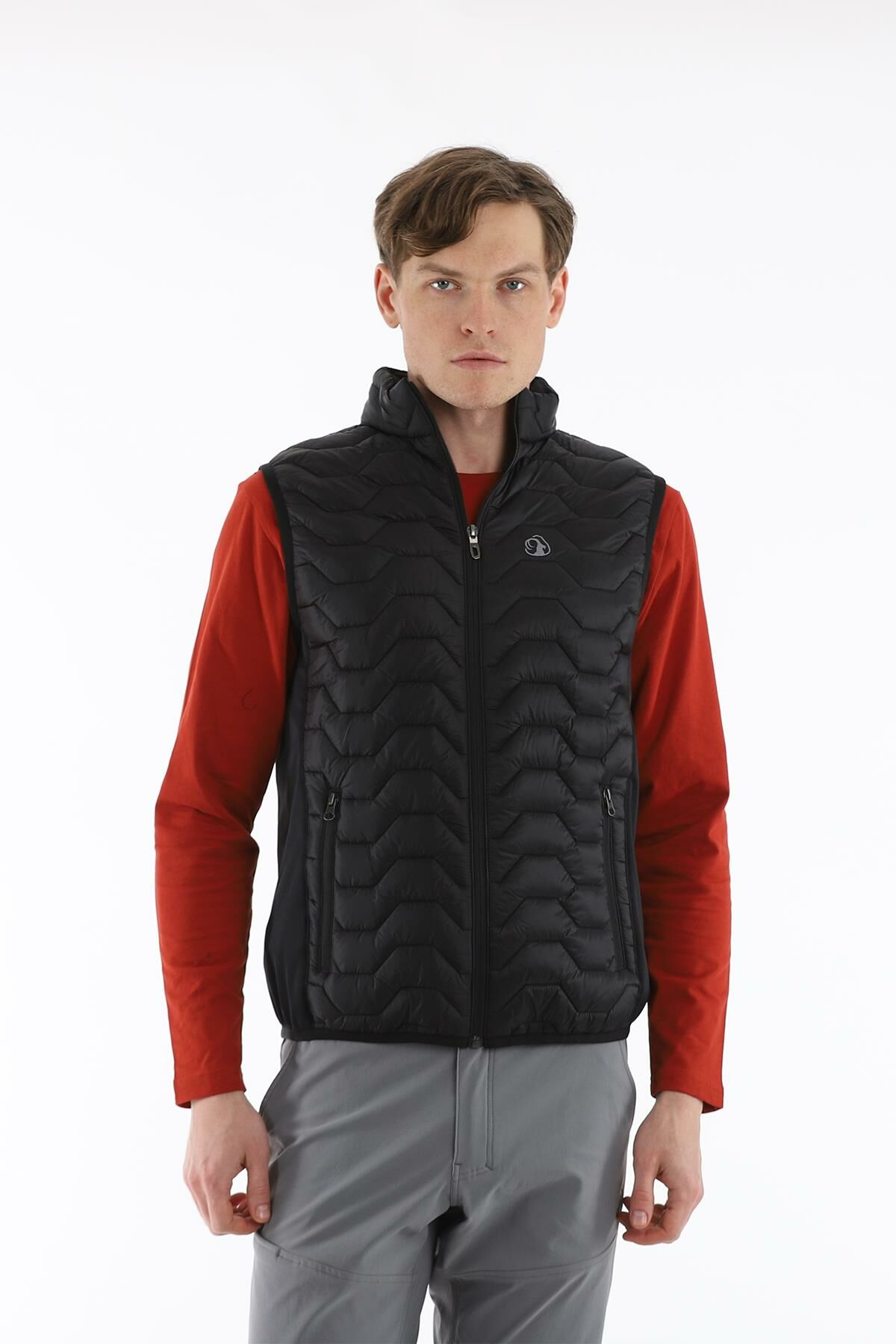 Climbolic Kuzey Kapitone Erkek Yelek Siyah - 3XL