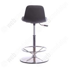 Mini Candy Tepsi Ayaklı Bar Sandalyesi Siyah