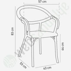 Dila Plastik Sandalye