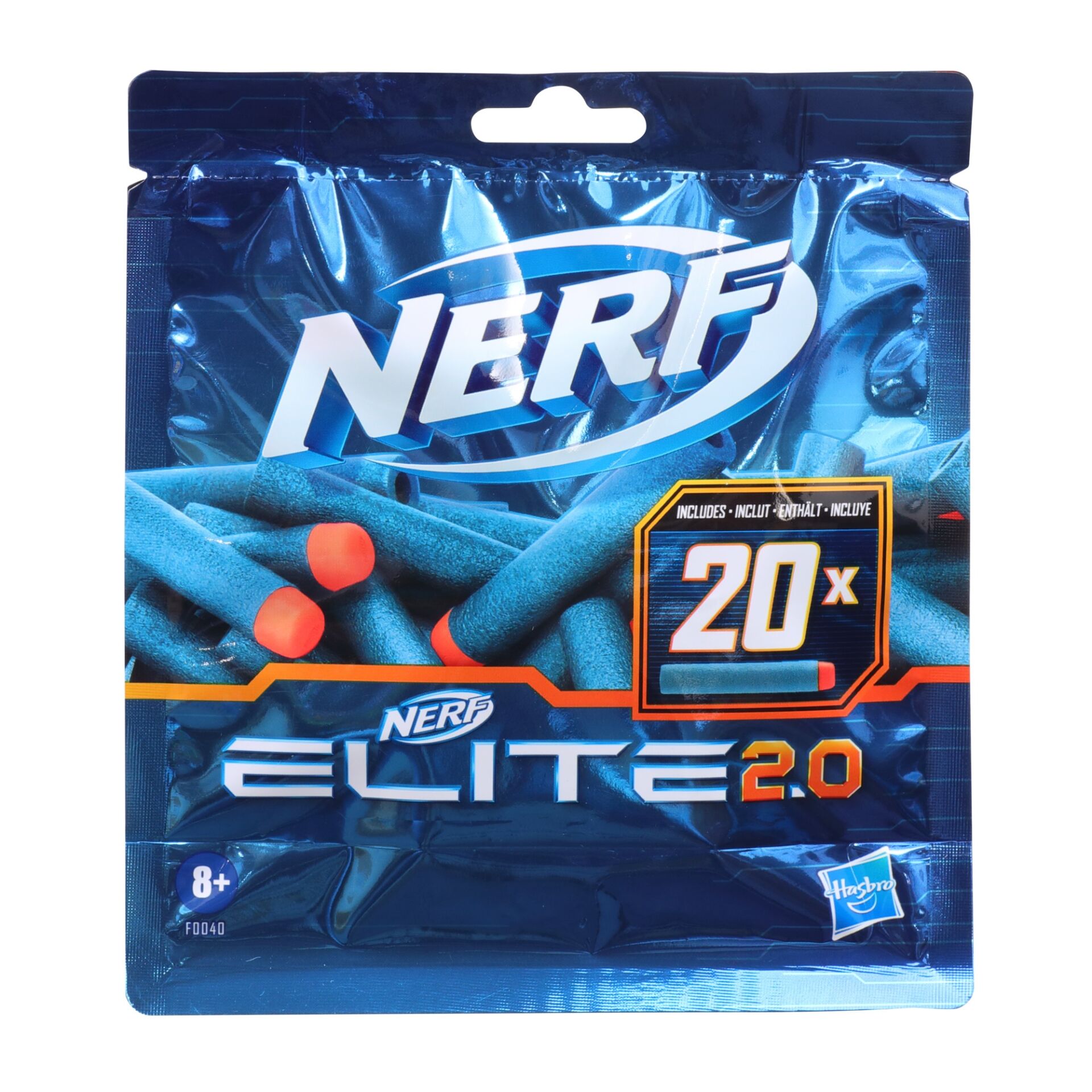 INT-F0040 NERF ELIT 2.0 DART 20 LI YEDEK PAKET 8