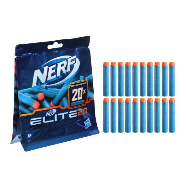 INT-F0040 NERF ELIT 2.0 DART 20 LI YEDEK PAKET 8