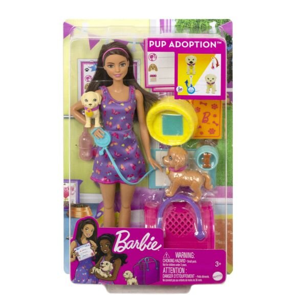 MATE-HKD86 BARBIE VE KOPEKCIKLERI OYUN SETI 4