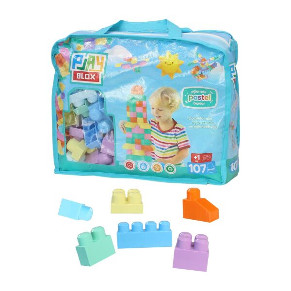 TO-2977 PLAY BLOX PASTEL 107 PRC CANTALI LEGO 12