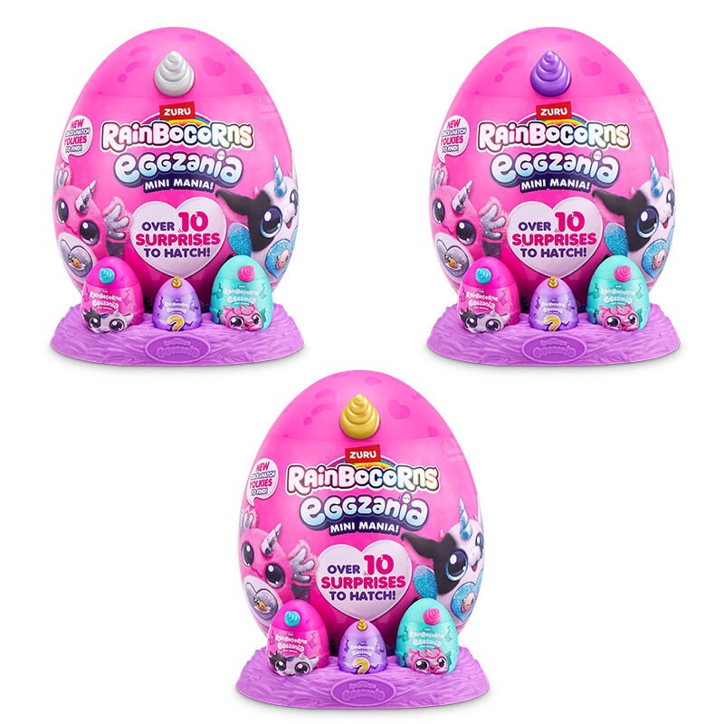 GPH-RAR26000-9296 MINI EGGZANIA SURPRIZ PELUS 12