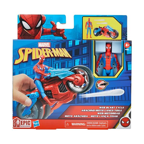 INT-F6899 SPIDERMAN 4 INC FIGUR VE ARAC 6