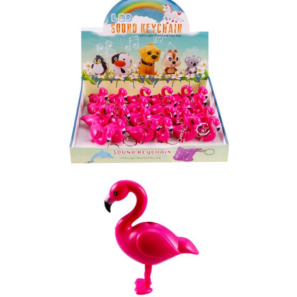 KZL-1909079 ANAHTARLIK FLAMINGO ISIKLI SESLI 288