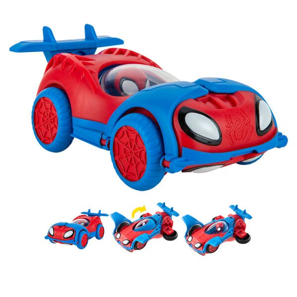 GPH-PDY00000 -0080 SPIDEY 2 IN 1 JET VE ARABA 4