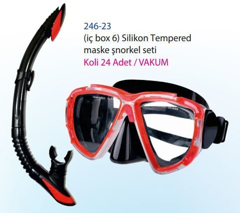 KZL-246-55 MASKE SNORKEL SILIKON TMP ICB6 VAK 24