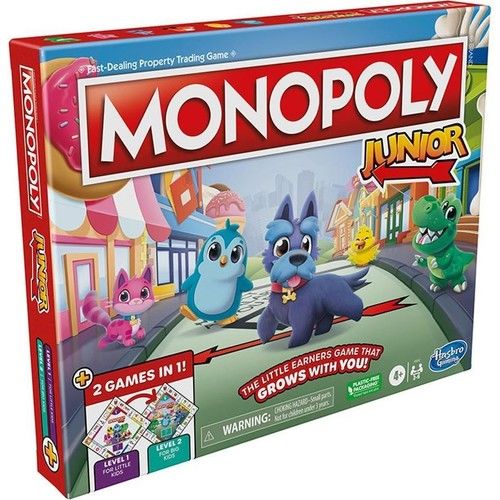 INT-F8562 MONOPOLY JUNIOR 2 SI BIR ARADA 6