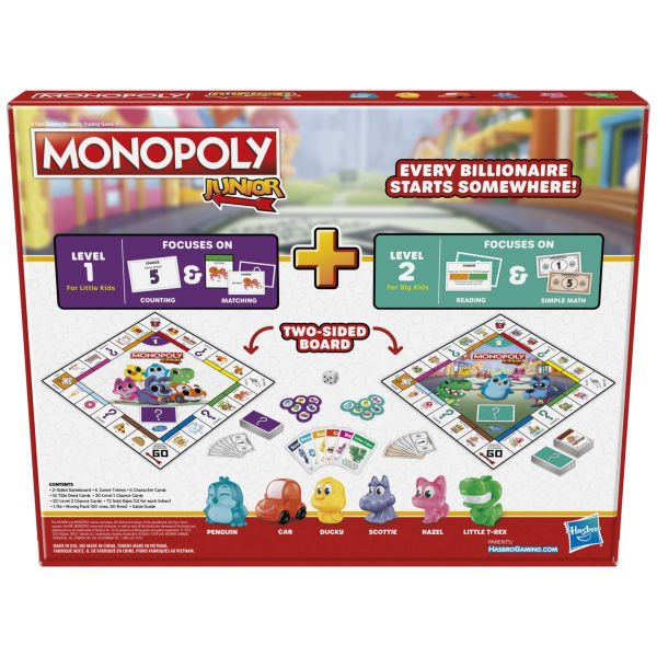 INT-F8562 MONOPOLY JUNIOR 2 SI BIR ARADA 6