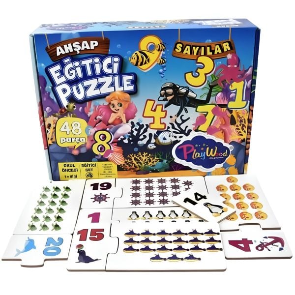 ONY-23 AHSAP SAYI ESLESTIRME PUZZLE 48 PARÇA 24