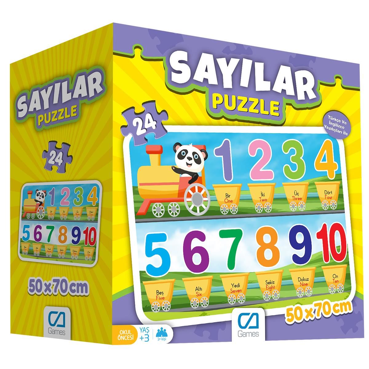 CAO-5134 SAYILAR YER PUZZLE 18