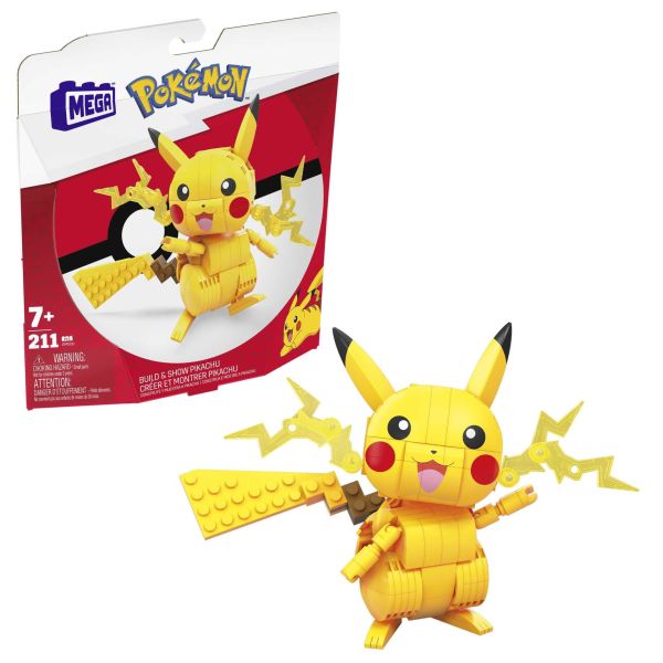 MATE-GMD31MEGA POKEMON YAP VE OYNA FIGURLER PIKACHU 5