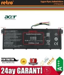 Acer Aspire 3 A315-52 A315-53 A315-54 Notebook Bataryası Pili