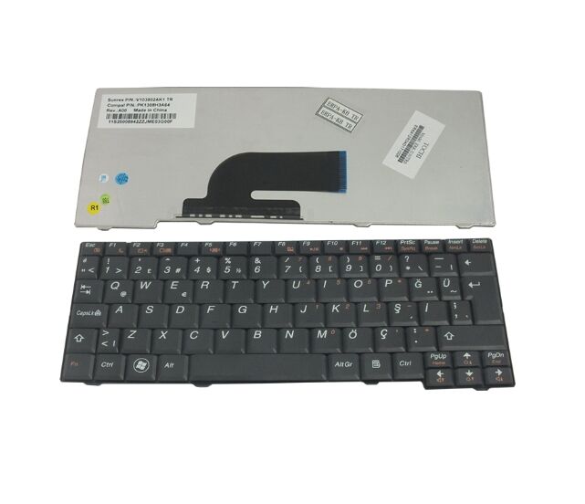 PK1308H3A40, 25-008466, MP-08F53US-686 Klavye Siyah TR