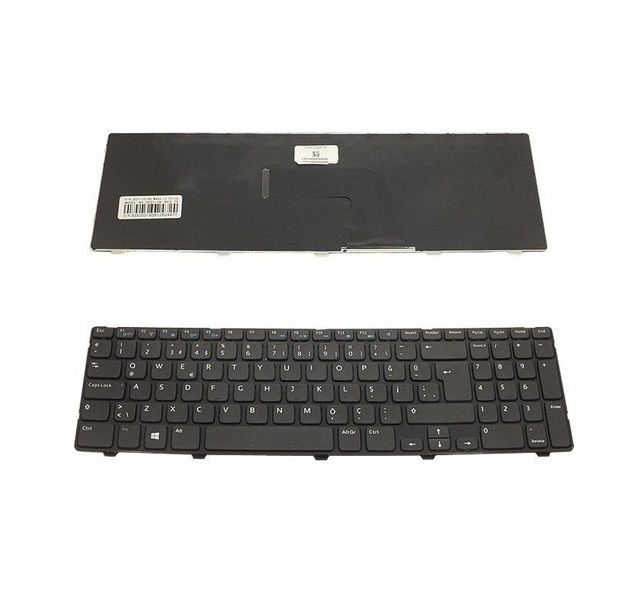 Dell inspiron 3737, 17-3737, 17-N3737 Klavyesi Siyah TR / ışıklı