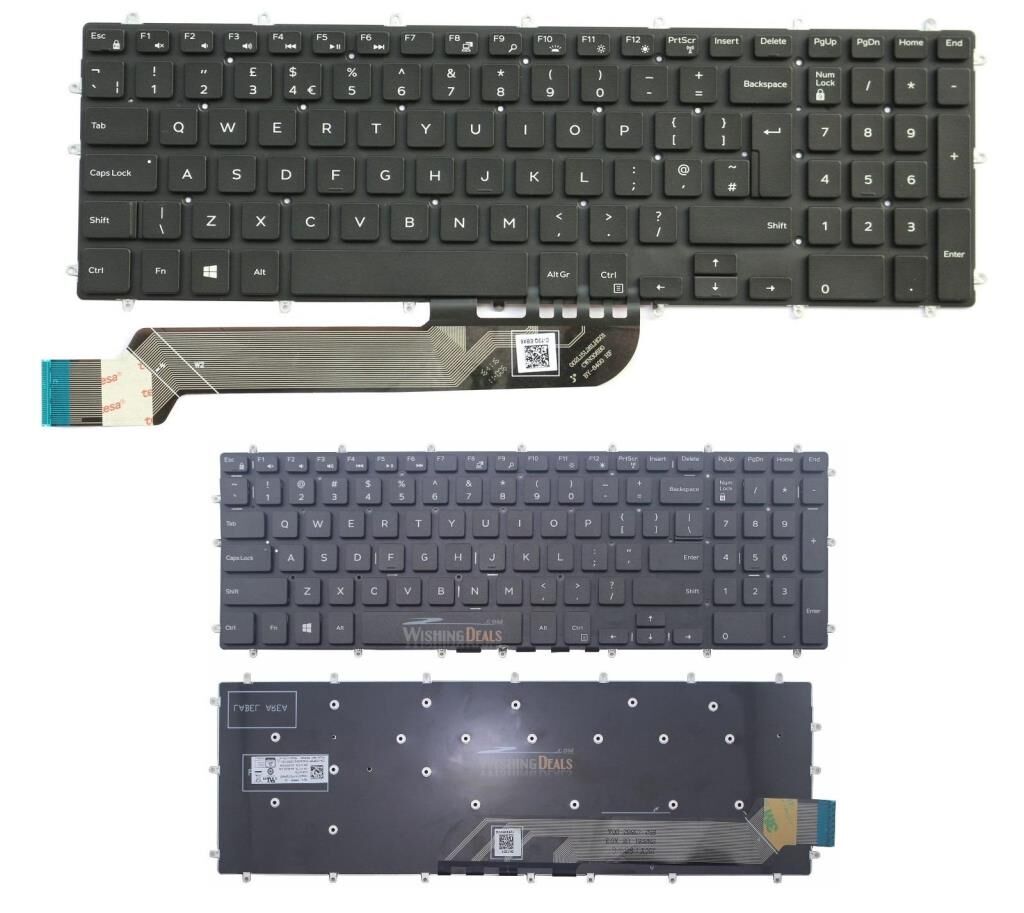Dell Vostro 5568 Klavye - Laptop Tuş Takımı (Siyah TR)