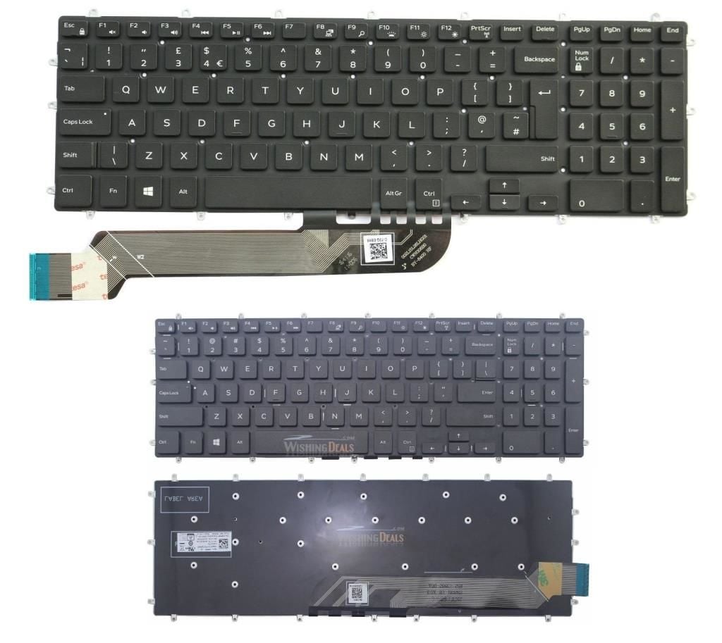 Dell Gaming Firelord 15 7566 Notebook Klavye - Tuş Takımı TR (Muadil)