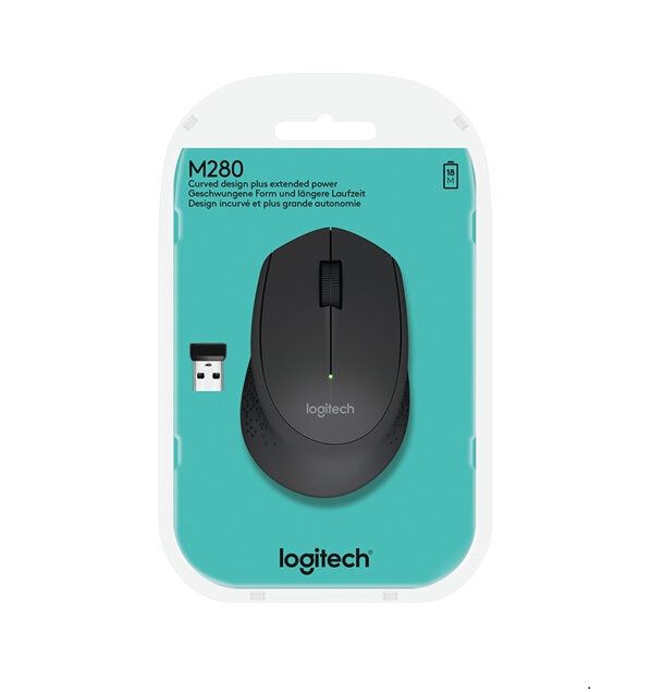 Logitech M280 Kablosuz Mouse Siyah 910-004287