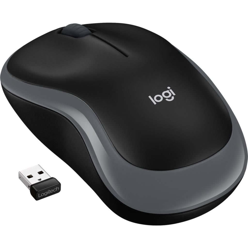 Logitech M185 Kablosuz Mouse Siyah - Gri 910-002235