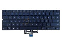 Asus UX433F, UX433Fa, UX433Fn Notebook Klavye Siyah TR Işıklı