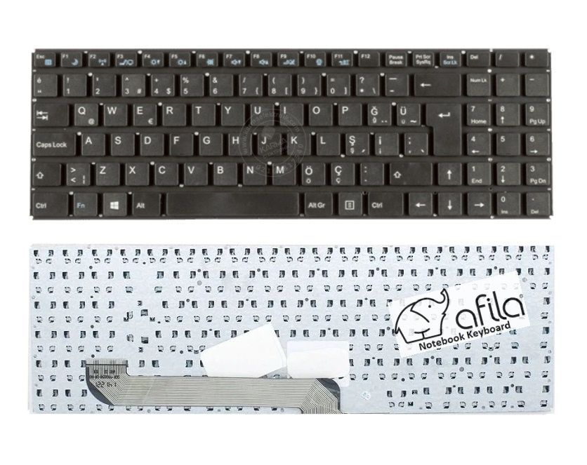 Casper Nirvana CLC CLB M500 Notebook Klavyesi, Laptop Tuş Takımı (Siyah TR)