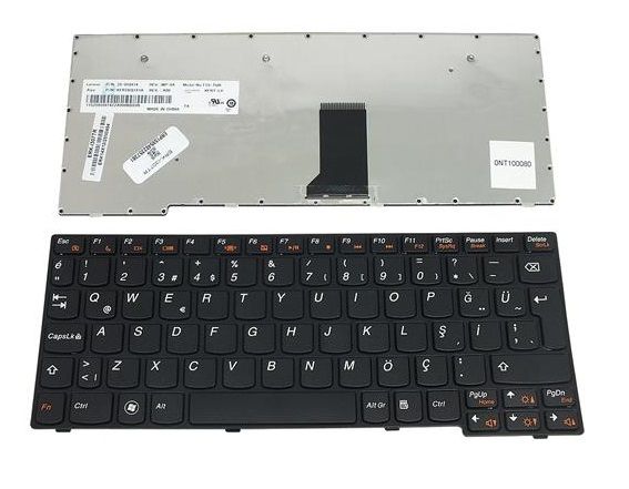 Lenovo IdeaPad S10-3  Notebook Klavyesi - Siyah - TR / NBKL0091