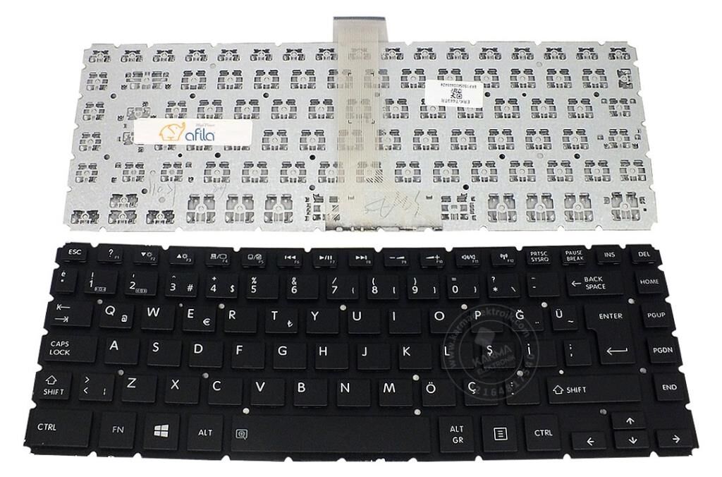 Toshiba Satellite E45 L40T L40D Notebook Klavye TR