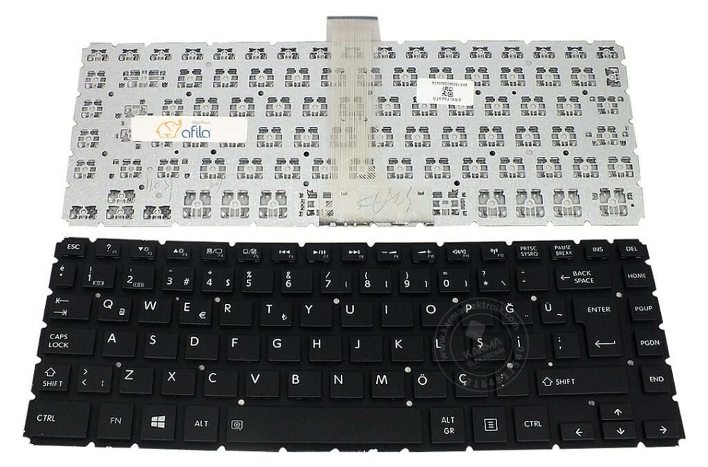 Toshiba Satellite E45-B4100 E45D-B E45DT-B Notebook Klavyesi TR