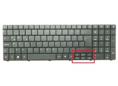 Acer Aspire E1-531-4694 E1-531-4836 E1-531-4850 Klavyesi - Siyah - TR
