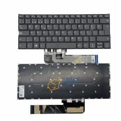 Lenovo ideaPad C340-14IWL (81N4) Klavyesi (Siyah TR) / IŞIKLI