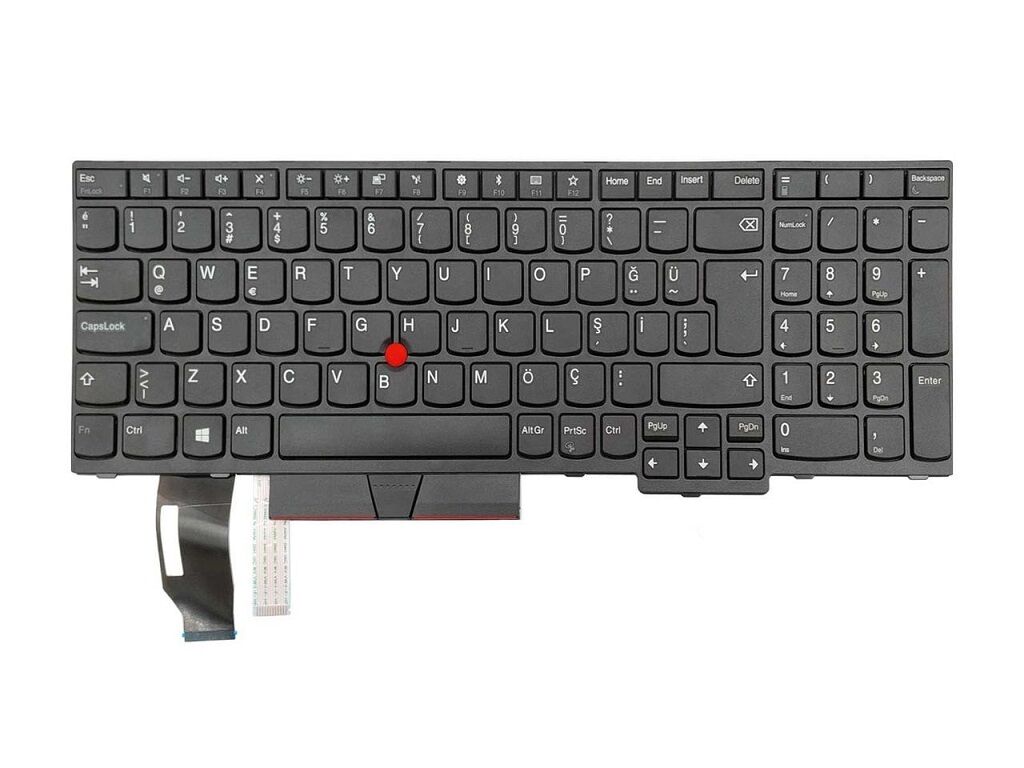Lenovo ThinkPad E590 Notebook Klavye - Tuş Takımı / Siyah - TR