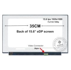 15.6'' 30Pin Slim Led IPS Notebook Lcd Ekran, Panel - 1920*1080 / LP156WFC-SPK2 (Kısa)